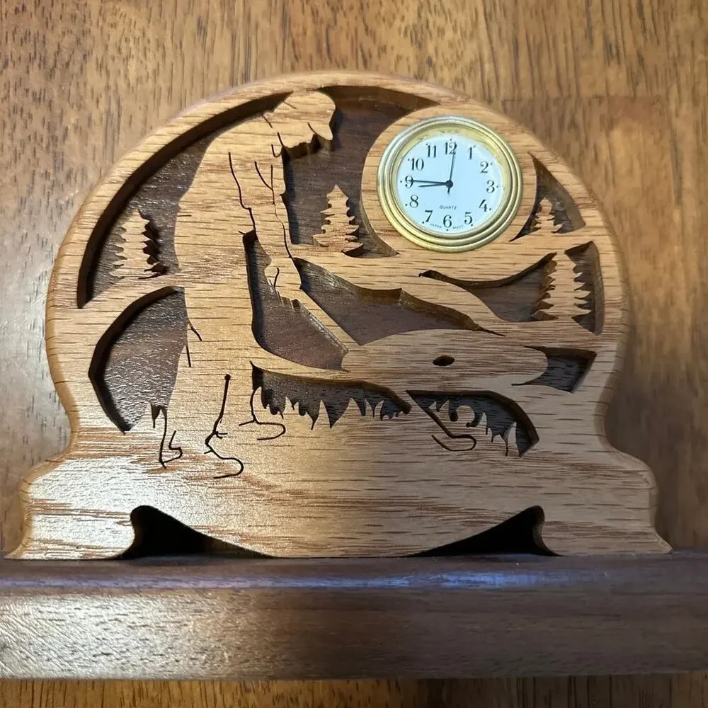 Handmade wooden golf